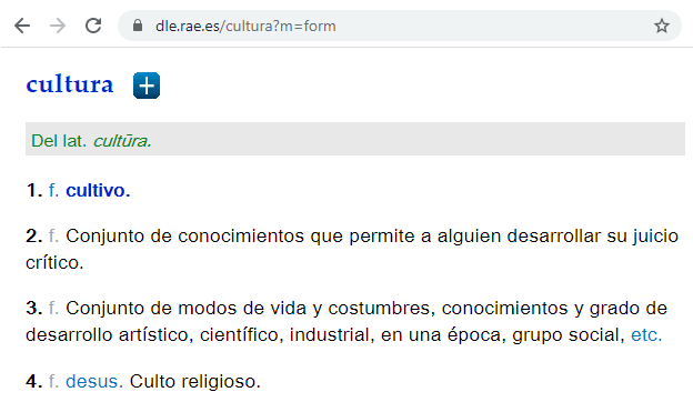 formato de ejemplo de glosario