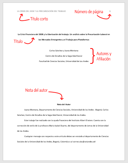 Normas Apa Mind Map